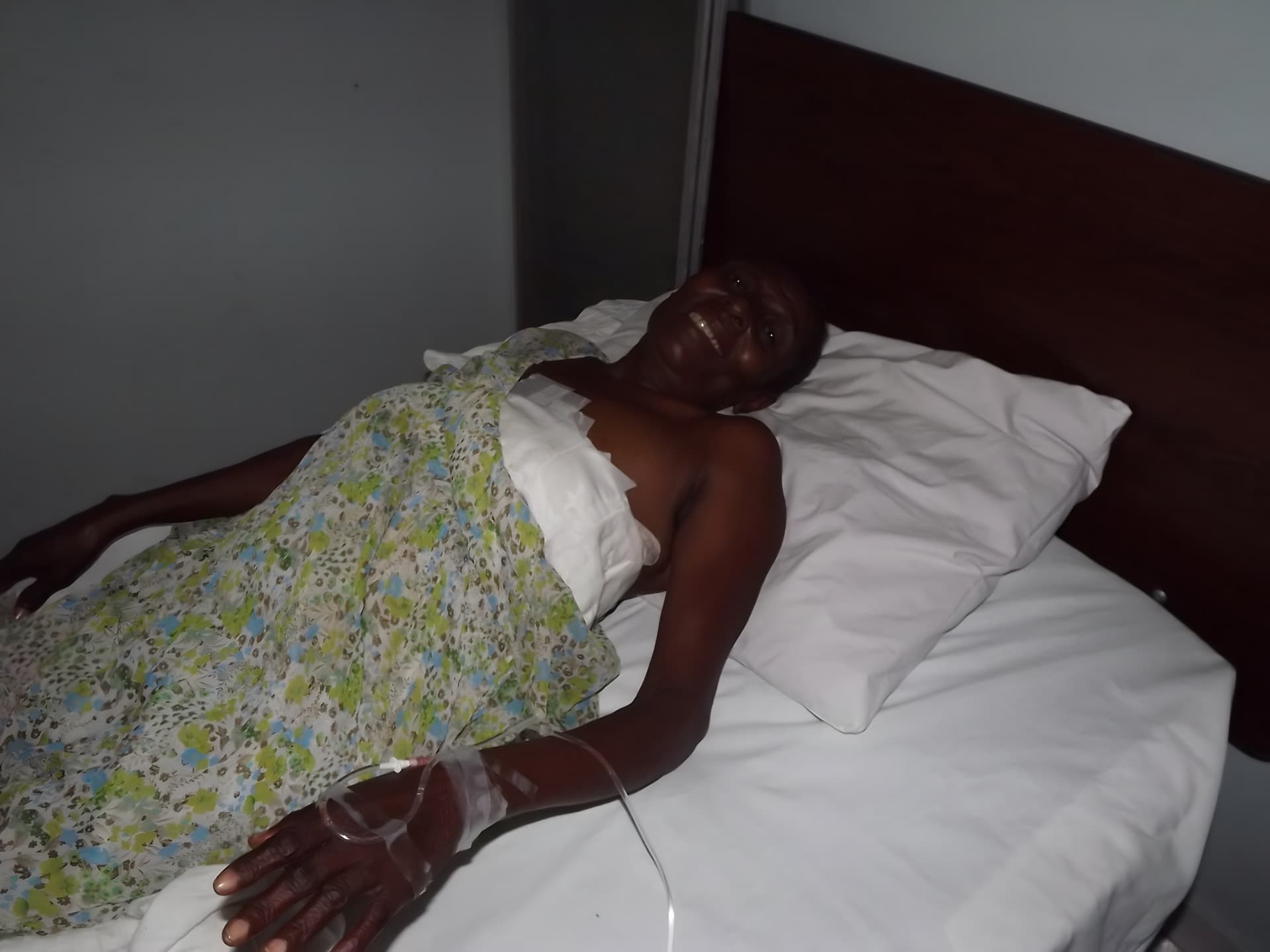 Emeline Post Surgery